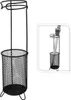 H&S Decoration Metalowy stojak na parasole 50 cm czarny Podgląd zdjęcia produktu 1