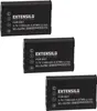 EXTENSILO 3x Akku kompatibel mit Sony Cybershot Produktbild-Vorschau 4