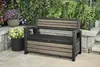Gartenbank Keter Ashwood anthrazit/braun Produktbild-Vorschau 3