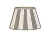 Light & Living Lampenschirm oval 25-15-15 cm KING taupe Produktbild-Vorschau 1