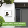 banjado Edelstahl Briefkasten mit Zeitungsfach mit Motiv Produktbild-Vorschau 4