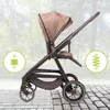 4Baby | Kinderwagen - Buggy Kinderwagen - Mokka - drehbarer Produktbild-Vorschau 4