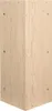 A corner cabinet made of light-colored wood. Voir les images du produit