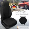 Schonbezüge Sitzbezüge für Seat Altea Bj 2004-15 in Schwarz Produktbild-Vorschau 6