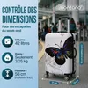 MONZANA Valise rigide à coque - Structure légère et robuste Voir les images du produit 4