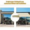 GOPLUS 4x2,5m Gelenkarmmarkise, Sonnenschutz Markise, Produktbild-Vorschau 6