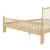 Merax Massivholz Bett 140x200cm mit Gitter-Kopfteil, Produktbild-Vorschau 8