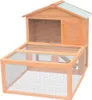 vidaXL Clapier en bois pour petits animaux/lapins Voir les images du produit 8