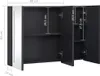 The Living Store LED-Spiegelschrank fürs Bad 89x14x62 cm Produktbild-Vorschau 8