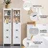 Yaheetech Badezimmerschrank, schmaler Hochschrank, 3 Produktbild-Vorschau 4