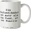Mr. & Mrs. Panda Pott Spruch Neufundländer Familie - Weiß - Produktbild-Vorschau 1