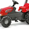 Traktor na pedały Rolly Junior RT z bocznicą czerwono-szary Podgląd zdjęcia produktu 11