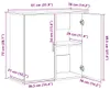 vidaXL Support pour aquarium chêne fumé 81x36x73 cm bois Voir les images du produit 8