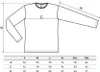 Langärmeliges Herren-T-Shirt, 100% Baumwolle, unbedruckt, Produktbild-Vorschau 2