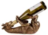 Clayre & Eef Flaschenhalter Giraffe 33x13x16 cm Goldfarbig Produktbild-Vorschau 4