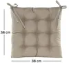 JACK Outdoor Stuhlkissen 38x38cm Lounge Kissen Auflage Produktbild-Vorschau 2