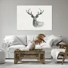Bild auf Leinwand - Leinwandbild - Einteilig - Hirsch Produktbild-Vorschau 6