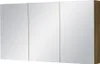 Quentis Spiegelschrank Breite 120 cm, 3 Türen, Holzdekor Produktbild-Vorschau 1