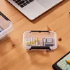 Aufbewahrungsbox Mit Deckel Clips Organizer Büro Produktbild-Vorschau 6