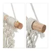 Tentures murales en macramé Relaxdays, lot de 2, faites Voir les images du produit 6