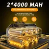 Akku Hochdruckreiniger Kabellos, 8000mAh (2×4000mAh), Produktbild-Vorschau 3