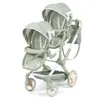 Bayer Design 26728AA Zwillingspuppenwagen Twin XEO mit Produktbild-Vorschau 1
