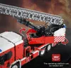 Mould King 17022 RC hasičské auto s otočným rebríkom, 4886 Náhľad obrázku produktu 9