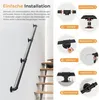 Handlauf für Treppen, 150cm Treppengeländer, Wandhandlauf Produktbild-Vorschau 8