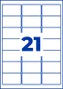AVERY Zweckform 7160-10 210 Adressetiketten weiß 63,5 x Productafbeelding-voorbeeld 10