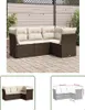The Living Store 4-tlg. Garten-Sofagarnitur mit Kissen Produktbild-Vorschau 1