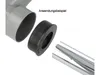 An illustration showing how a plumbing adapter connects two different pipe types. Produktbild-Vorschau