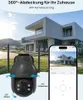 IEGEEK 2K 3MP Outdoor Solar Surveillance-Kamera, 360 ° Produktbild-Vorschau 3