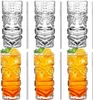 Transparente Tiki-Gläser 6er Set 400ml moderne Produktbild-Vorschau 1