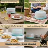 BigDean Tortenbehälter mit Kühlakku Kuchen Transportbox mit Produktbild-Vorschau 7