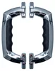 Koffergriff im 2er Set von HMF mit den Maßen 19 x 7.5 cm in Silber Produktbild-Vorschau