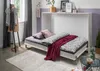 Klappbett "Juist" Weiß 120 x 200 cm Liegefläche Schrankbett Produktbild-Vorschau 1