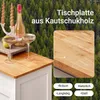 SoBuy FKW45-WN Servírovací vozík s policemi na lahve Náhled obrázku produktu 7
