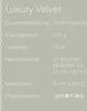 A product information card for yarn. Produktbild-Vorschau