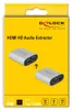 DELOCK HDMI HD Audio Extractor 4K 60Hz < HDMI mit eARC Podgląd zdjęcia produktu 4