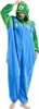 Onesie Kigurumi pigiama Super Mario Luigi costume Anteprima dell’immagine prodotto 6
