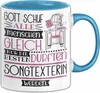 Songtexterin Geschenk Becher Tasse Gott Schuf Alle Menschen Produktbild-Vorschau 1