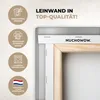 Leinwand Bilder 80x60 cm - Tiere, Komisch - Pudel, Produktbild-Vorschau 4