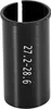 27, 2 à 28, 6mm Vélo Bicyclette Selle Tige Tube Adaptateur Voir les images du produit 2
