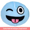 Squeeze-Ball aus Plüsch "Zwinker-Smiley" - ca. 9 cm Produktbild-Vorschau 4