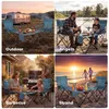 Campingmöbel-Set faltbar – 2 Campingstühle und 1 Produktbild-Vorschau 6