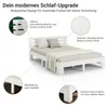 Homestyle4u Holzbett 160x200 Doppelbett mit Lattenrost Produktbild-Vorschau 2