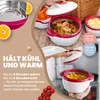 TELEWELT Thermoschüssel mit Deckel [3er SET] mit dem Produktbild-Vorschau 10