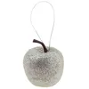 Christbaumkugeln Apfel-Anhänger Glitzer-Apfel-Ornamente Produktbild-Vorschau 3