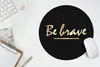 MuchoWow® Mauspad Mousepad Zitate - Gold - Schwarz 30x30 cm Produktbild-Vorschau 5
