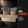 Premium Holzkohle - 20 kg | Hartholz-Charcoal für Produktbild-Vorschau 3
